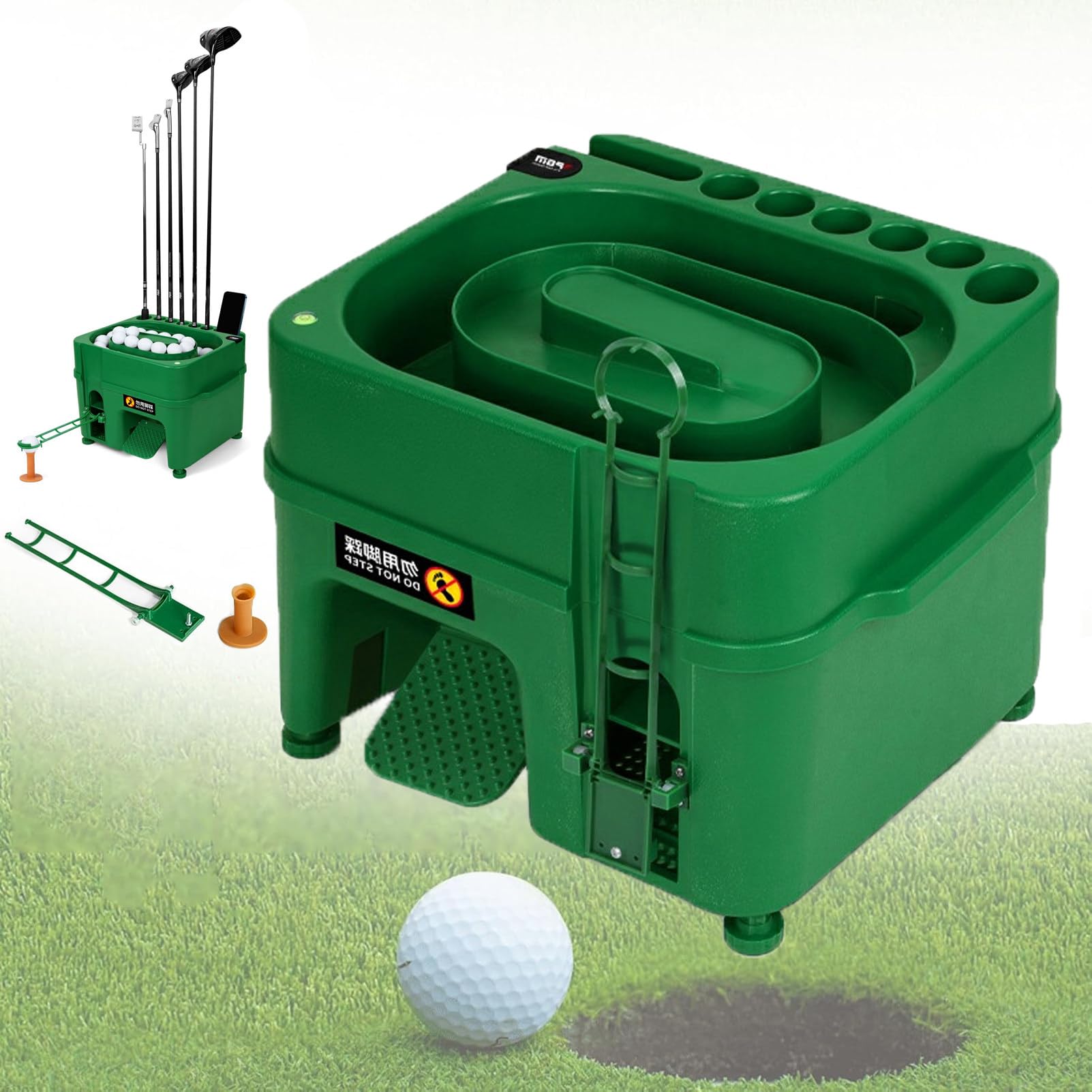 Erogatore della pallina da golf, macchina automatica senza potere del T per