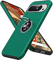Vista 8 de JAME Funda para Google Pixel 7 Pro, Funda de Ajuste Delgado para Pixel 7 Pro con Soporte de Anillo Kickstand