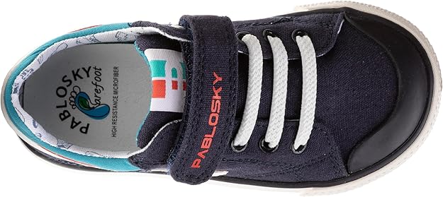 Zapatos Niños Pablosky Lona 981020, Zapatillas, Azul, 36 EU Ancho