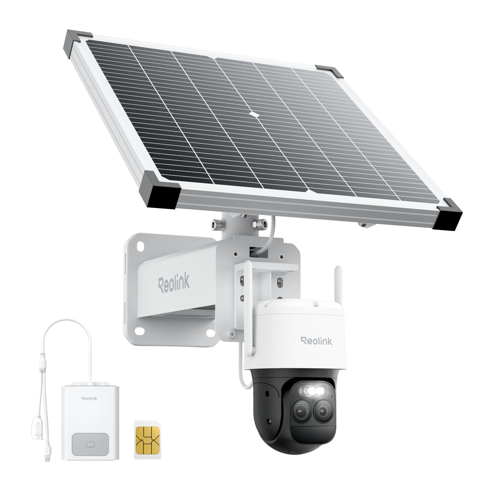 Reolink Cámara de Seguridad Inteligente con Batería Celular/Solar Exterior