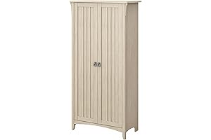 Bush Furniture Salinas Tall Storage Cabinet with Doors