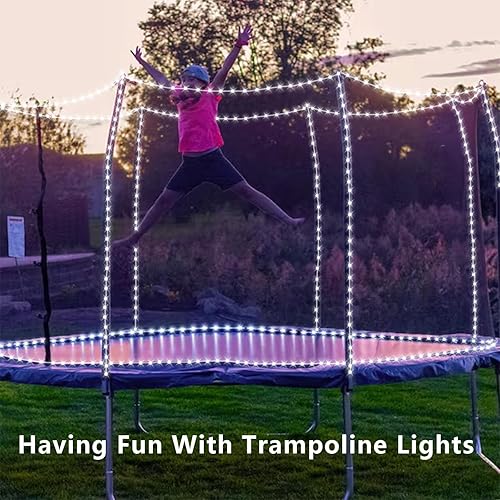 Miniatura 8 de QITONG Guirnalda de luces solares, paquete de 2 tiras de 100 luces LED de 33 pies para exteriores, impermeables, 8 modos de luces de hadas en tubo