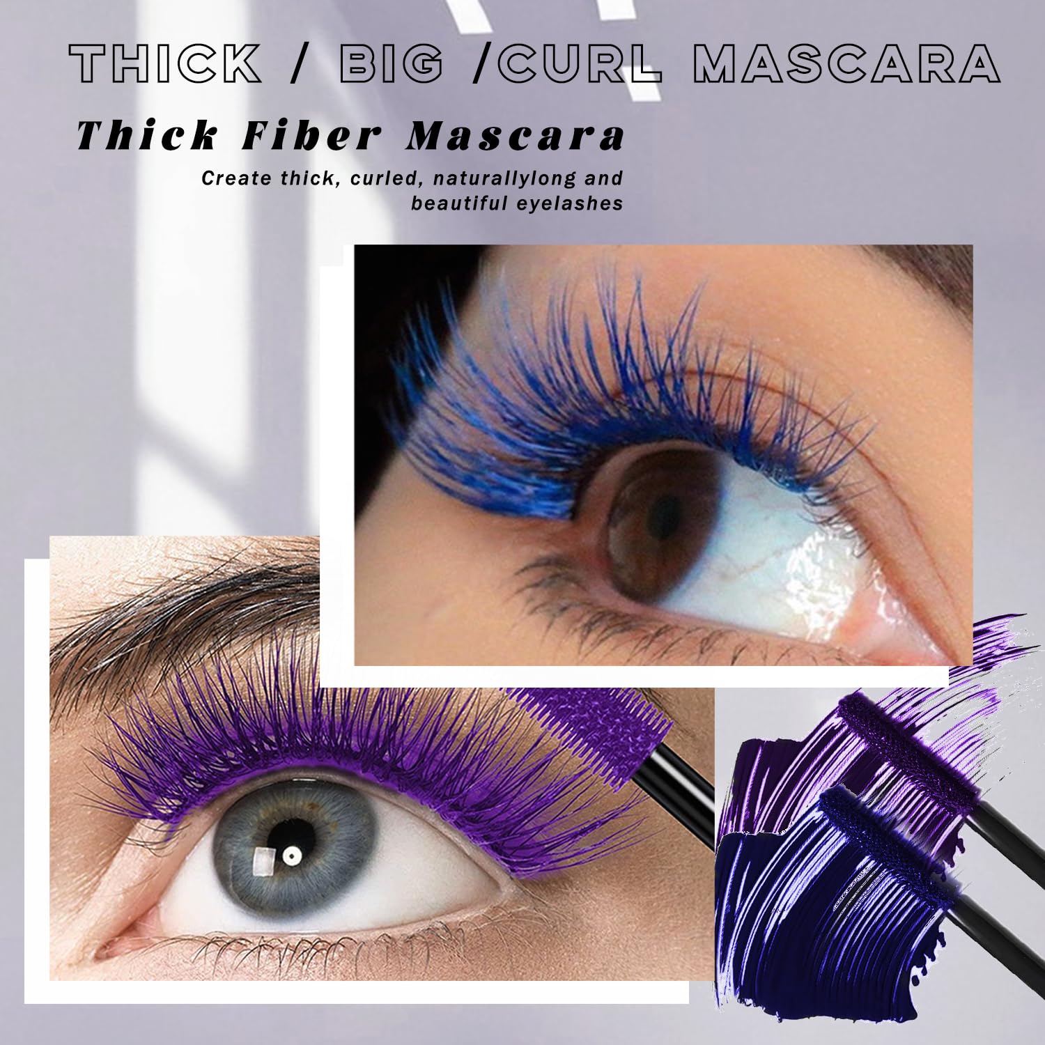 Waterproof Smudge-Proof Mascara for Sensitive Eyes with Pure Collagen - Image 3