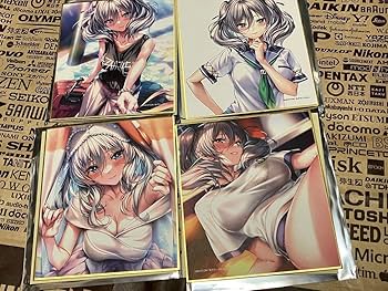 Amazon.co.jp: ピロ水 アマカノ2 地獄谷咲來 ミニ色紙 4種