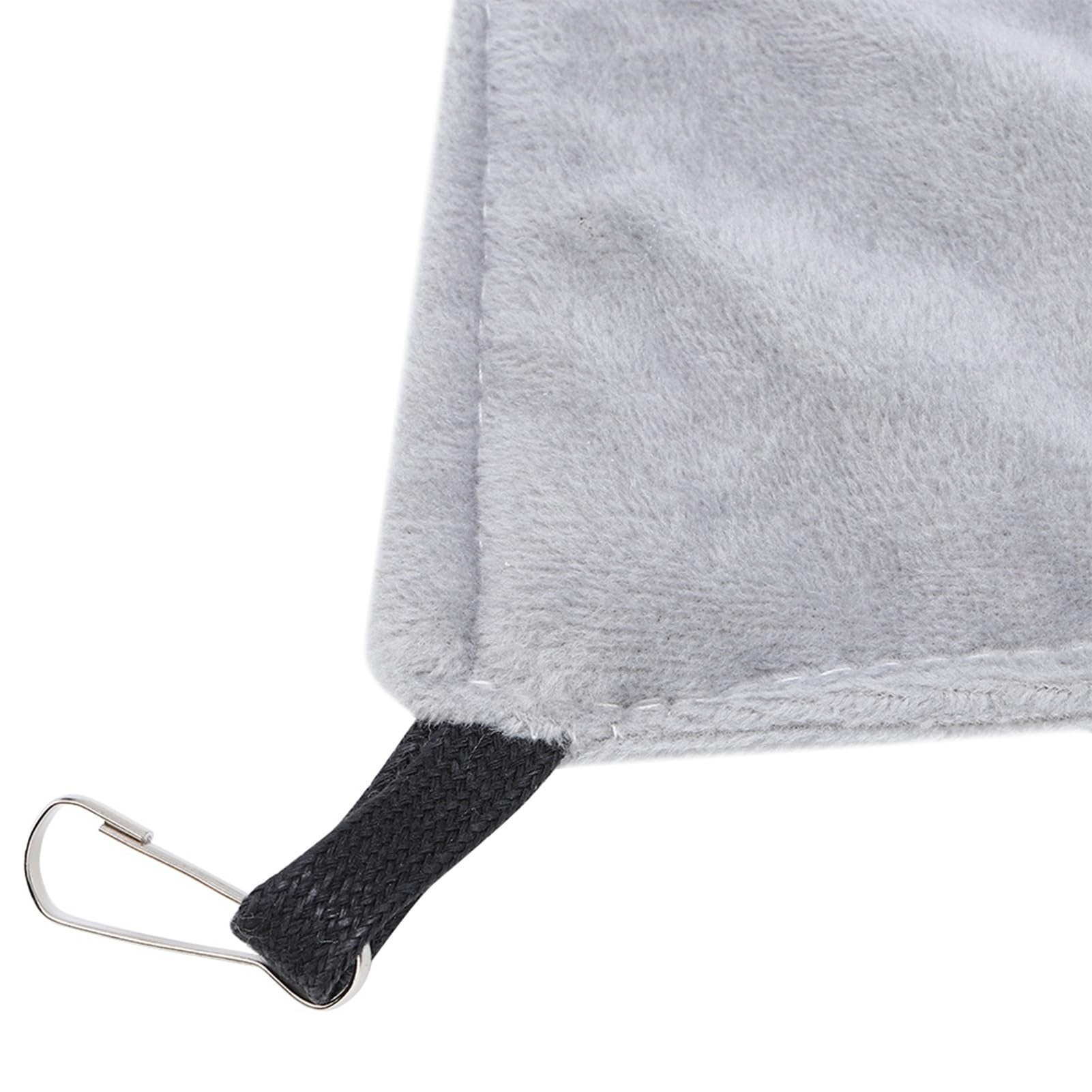 Hammock Hanging Bed, for Small Pets - Suitable Pet Squirrel Beds Hamsters, S, Birds Easy to Install and Hamster Sugar Glider Guinea Pig (Gray)