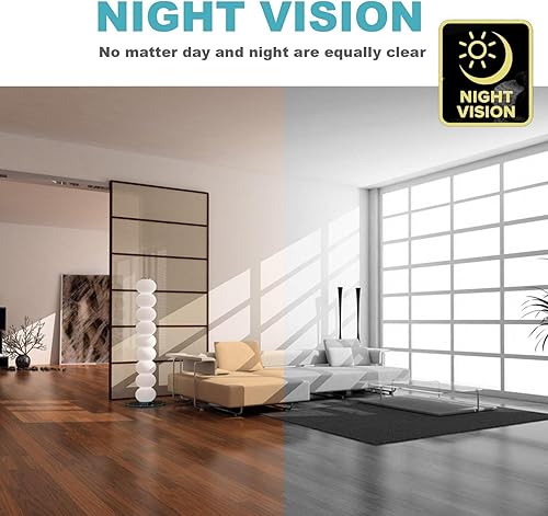 Miniatura 4 de Cámara de carga USB 1080P, cámara de seguridad interior para seguridad en el hogaroficina, para interiores, negocios, bebé