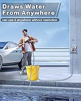 Vista 8 de Cordless Pressure Washer - MAX 1250 PSI Battery Powered Pressure Washer, 21V Portable Cordless Power Washer with Rechargeable 4.0Ah Battery for