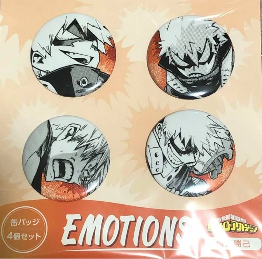 Amazon.co.jp: ジャンプショップ 春コレ EMOTION 缶バッジセット