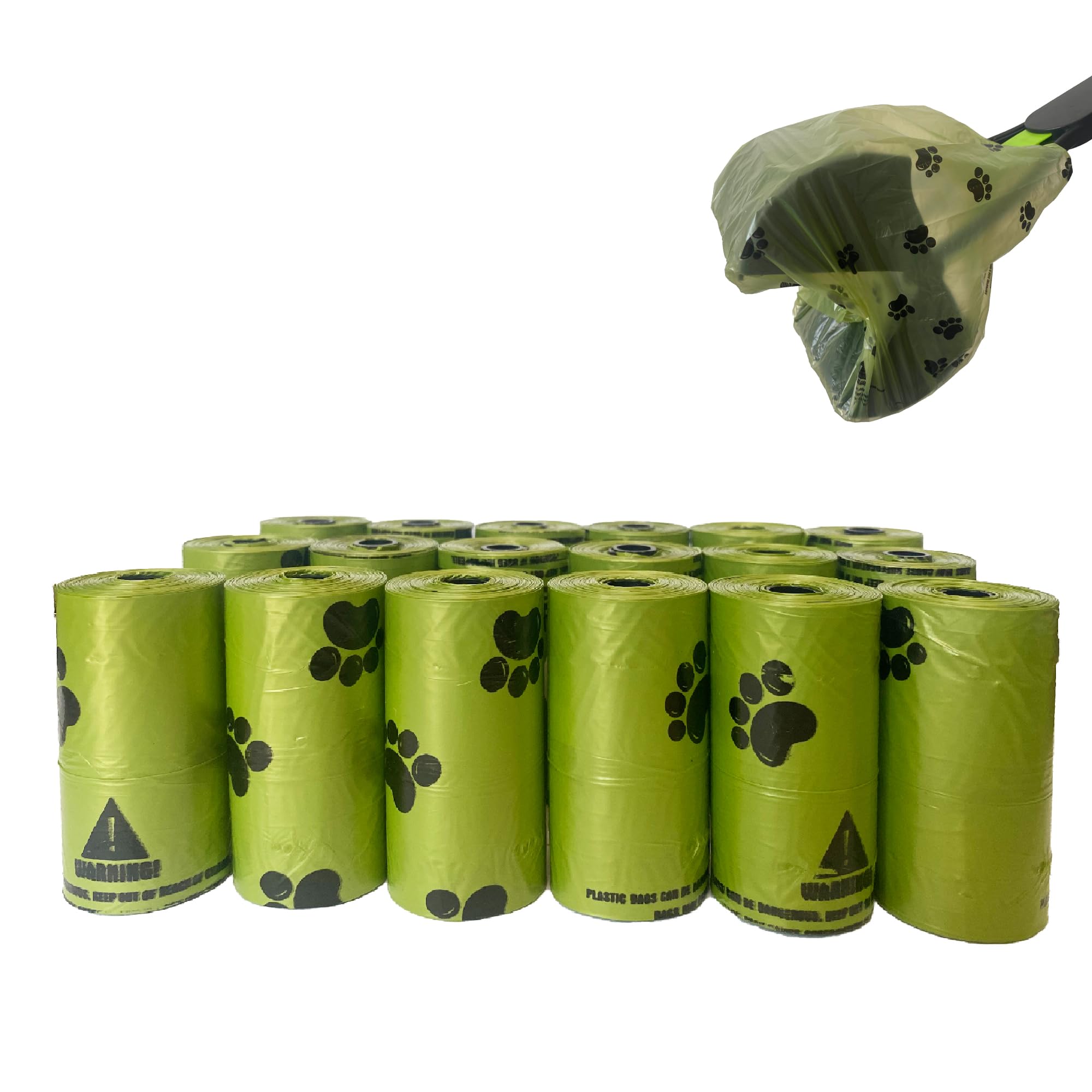 ShinyDew Extra Large Dog Poop Bags, XL Pooper Scooper Bag, 13.8 x 12 Inch, 100% Leak Proof Dog Poop Bags Rolls, 270 Count
