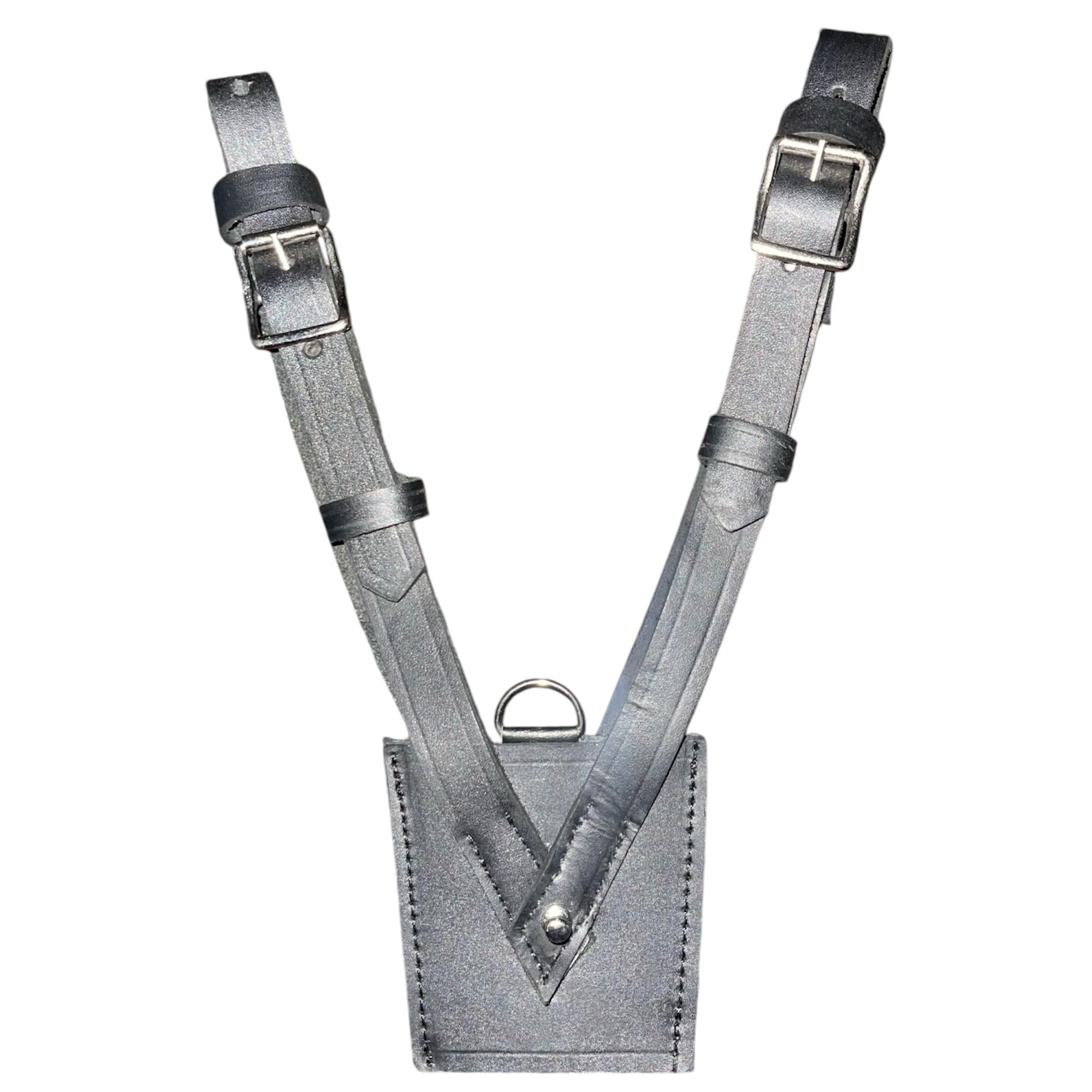 Leather Sword Frog, Black colour, Sam Browne Frog Belt