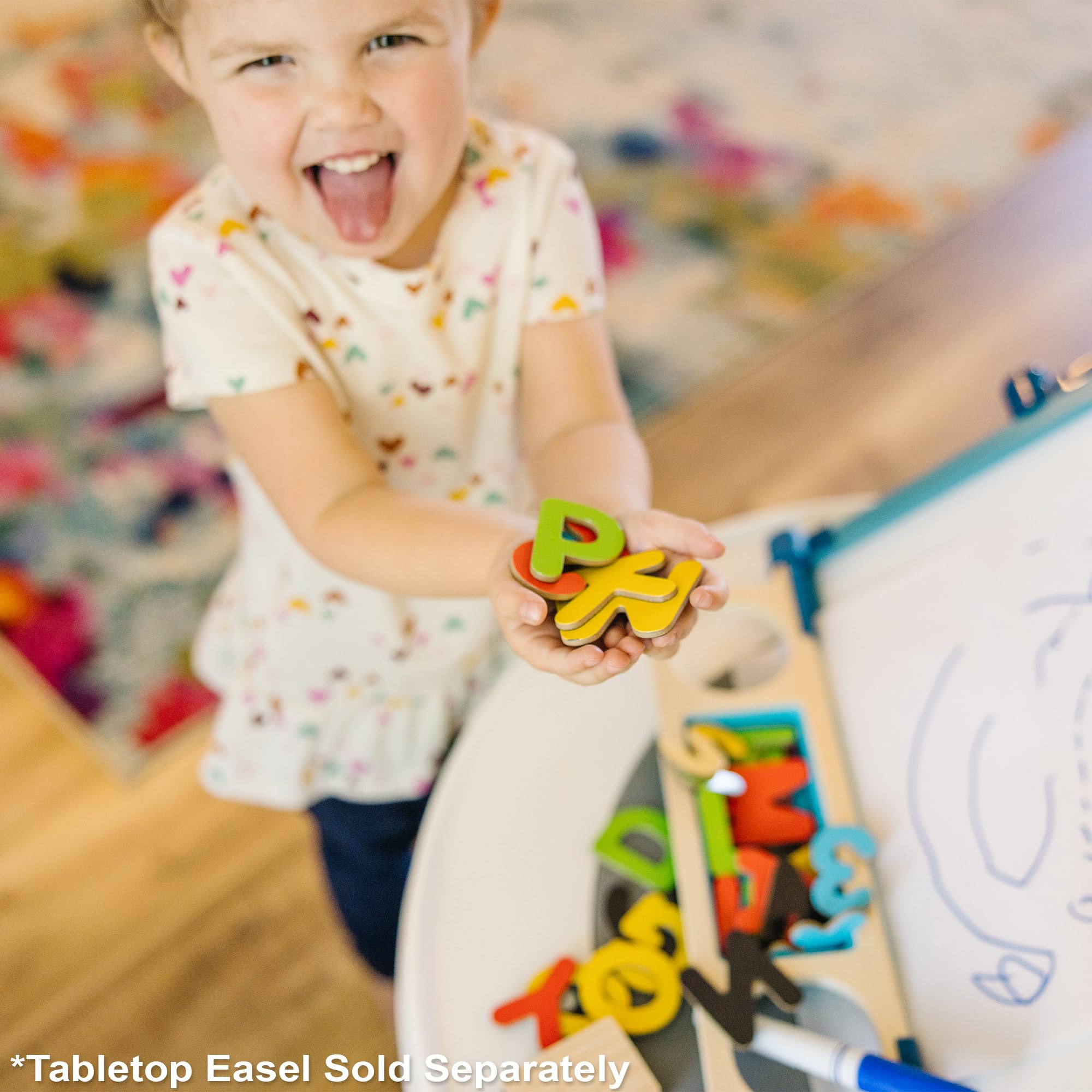Melissa & Doug Deluxe Magnetic Letters & Numbers in a Box Bundle by Melissa & Doug