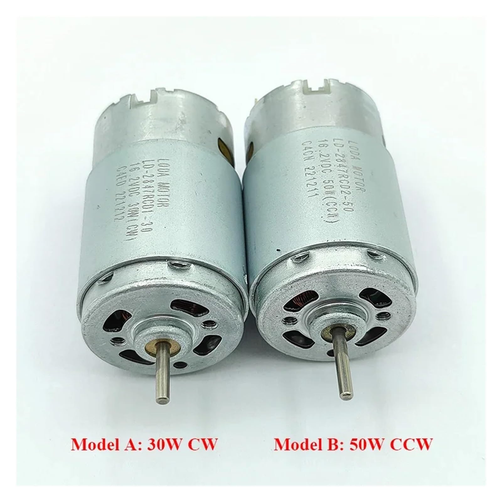 Moteur Électrique RS-395 28 Mm CC 12 V 14,4 V 16,2 V 18 V 24 V, Moteur À