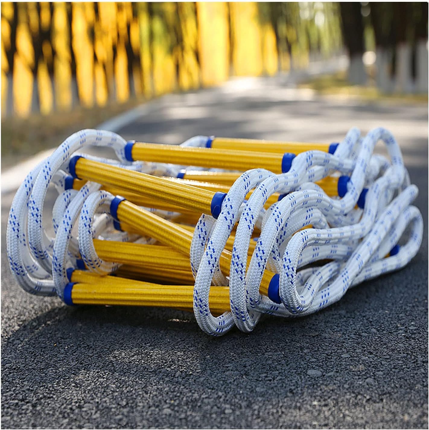 Escape Rope Ladder Fire Soft Climbing For Adults To From Windows And Balconies(18m)