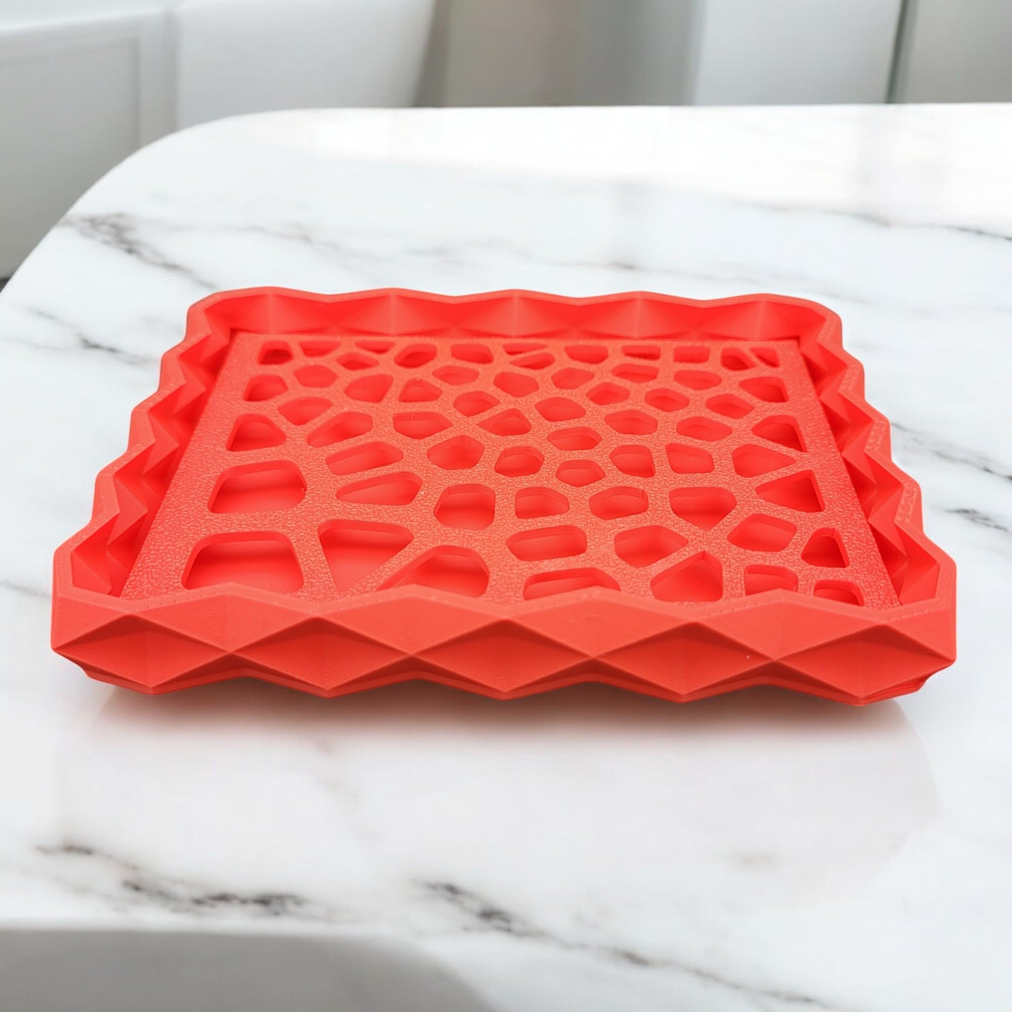 Porte-savon Rond Biosourcé - Fabriqué En France, Grille Amovible, Design Ventilé Pour Un Séchage Optimal