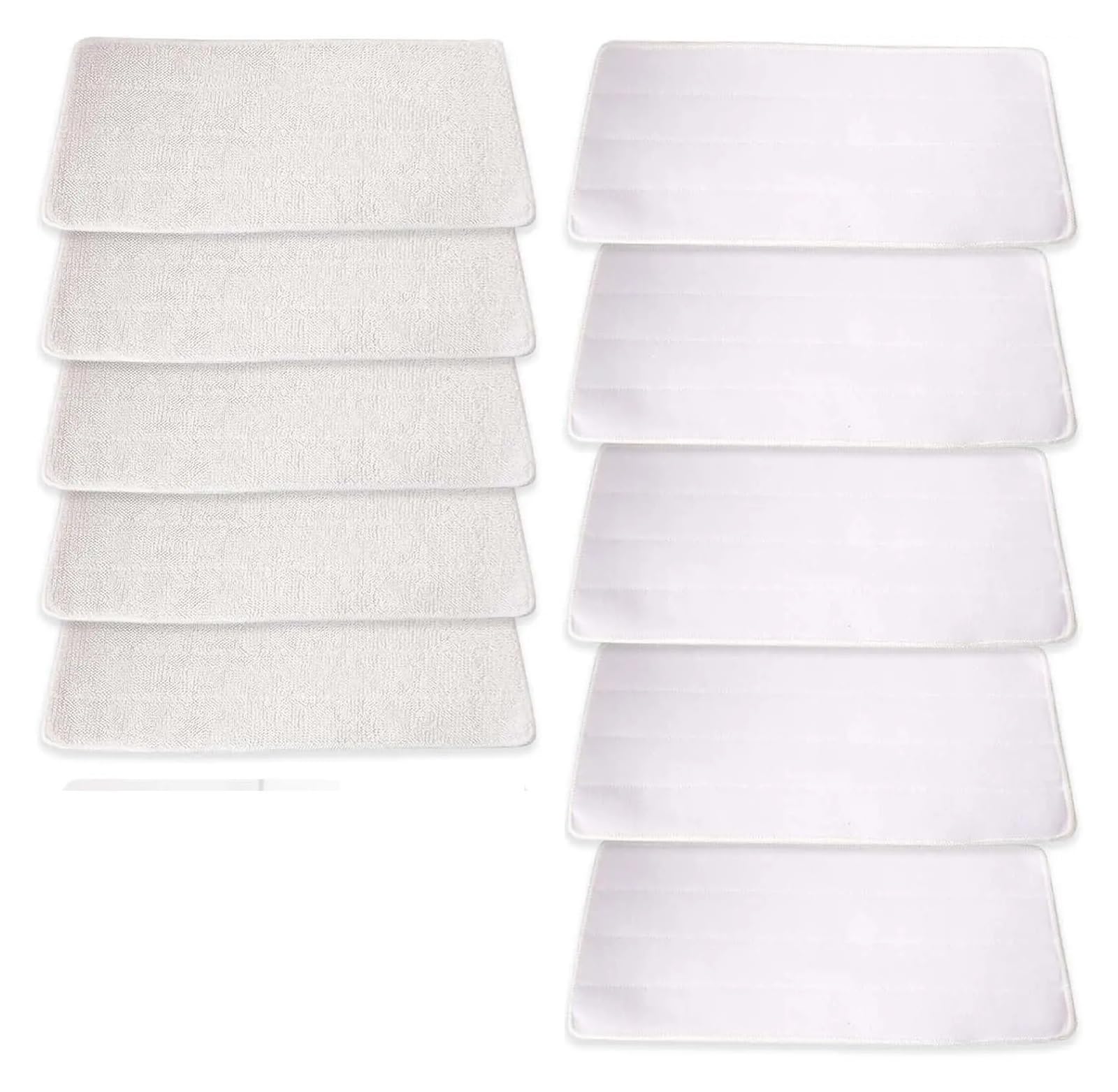 Ersatzbezug For Dampfreiniger, Kompatibel Mit Vileda Steam XXL, Mikrofaserbezug-Zubehör(10pcs)