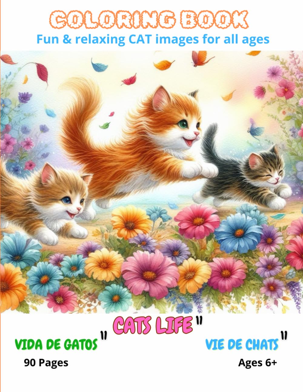 洋書  CATS life CATS LIFE 2: Fun and relaxing for kids, teens and adults