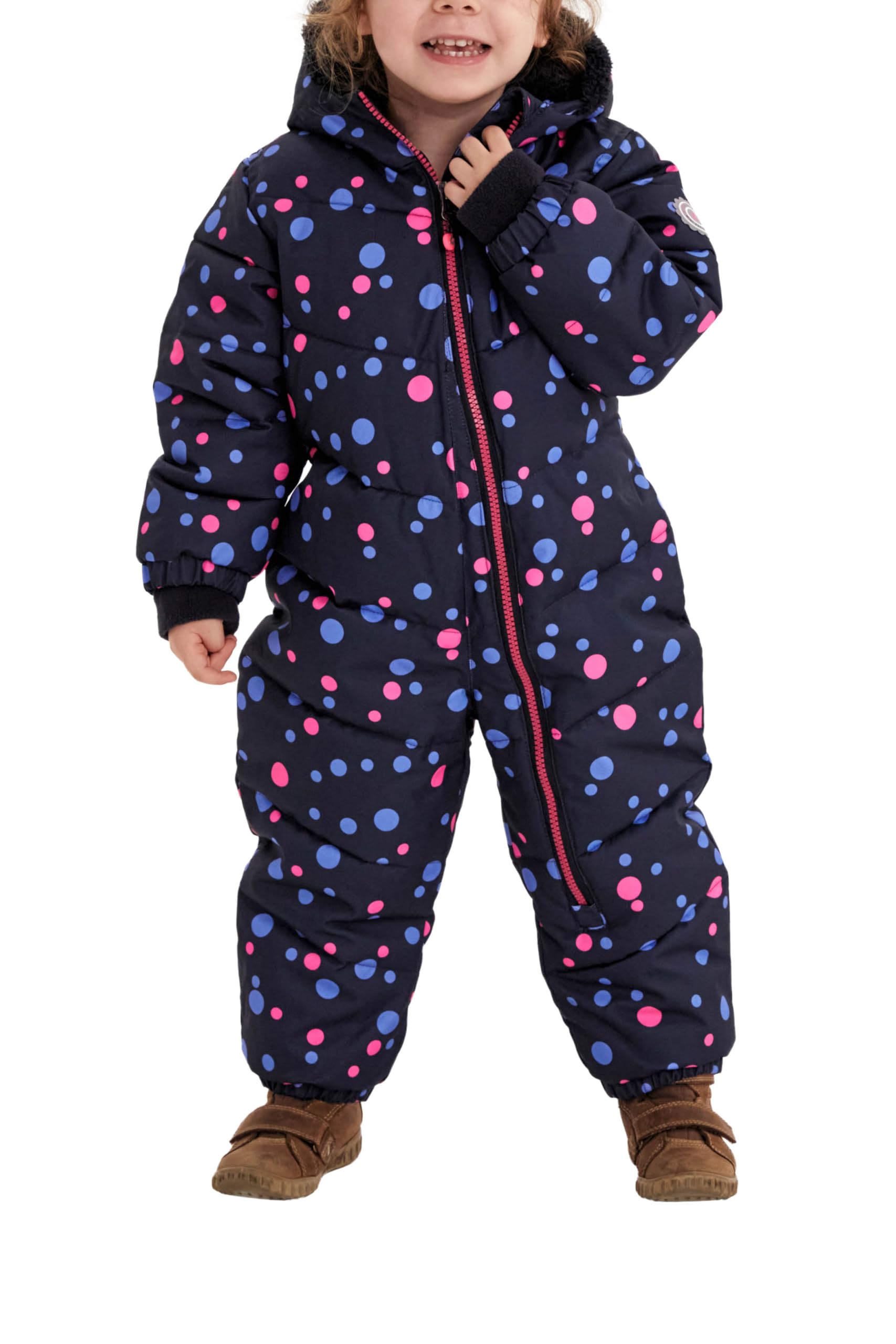 Killtec Unisex Kinder Karter Mini Overall In Daunenoptik Mit Kapuze