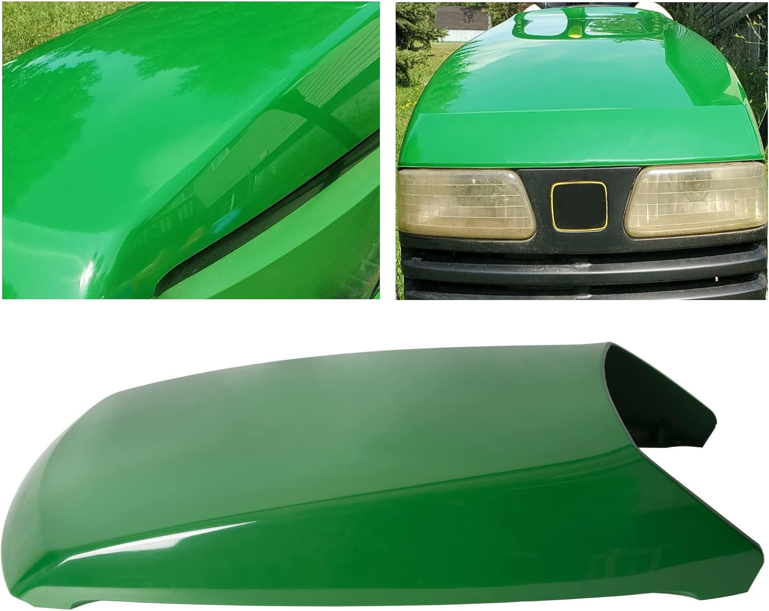 ECOTRIC Upper Hood Replacement Compatible with John Deere LT133 LT150 LT155 LT160 LT166 LT170 LT180 LT190 - Replace for AM132530