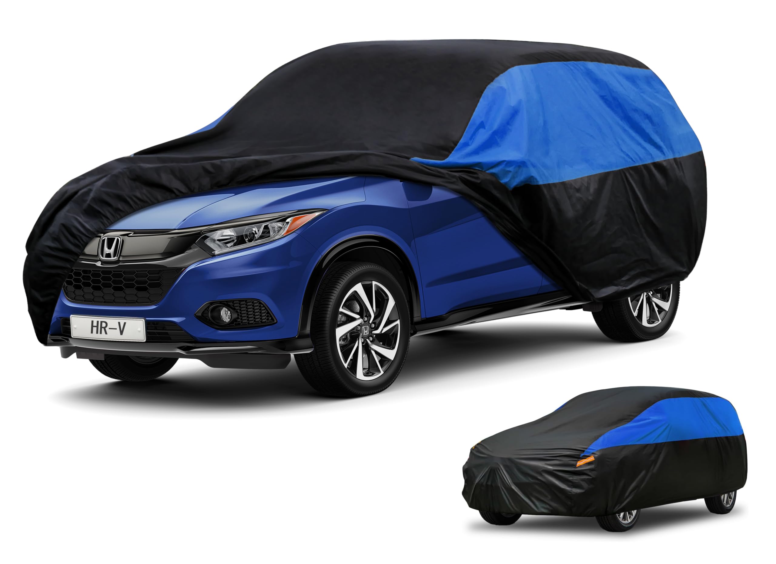 GUNHYI Car Cover Custom Fit HR-V Waterproof All Weather, Lightweight Full Exterior Cover for Automobiles Outdoor Sun UV Rain Dust Snow Wind Protection.