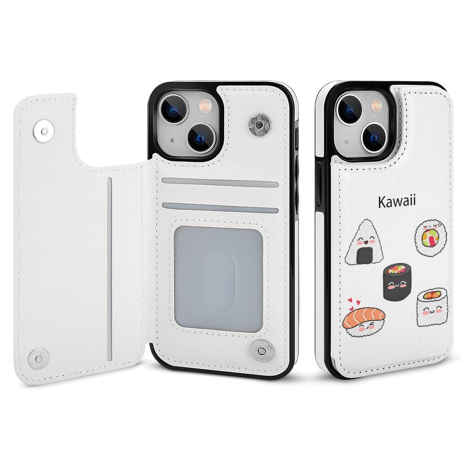 BANDOLIER レザー 16pro iPhoneケースホワイト Amazon.co.jp: iPhone16 Pro ケース 寿司 手帳型 PUレザー アイフォン