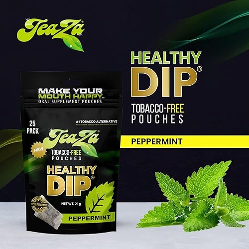 Vista 89 de Teaza Bolsas energéticas a base de hierbas, para masticar tabaco, alternativa sin nicotina, tabaco alternativo y inmersión saludable, sabor tropical