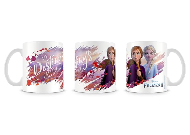 Foto 3 de 4 de p:os Taza infantil Frozen de porcelana, 265 ml, con asa, en caja regalo