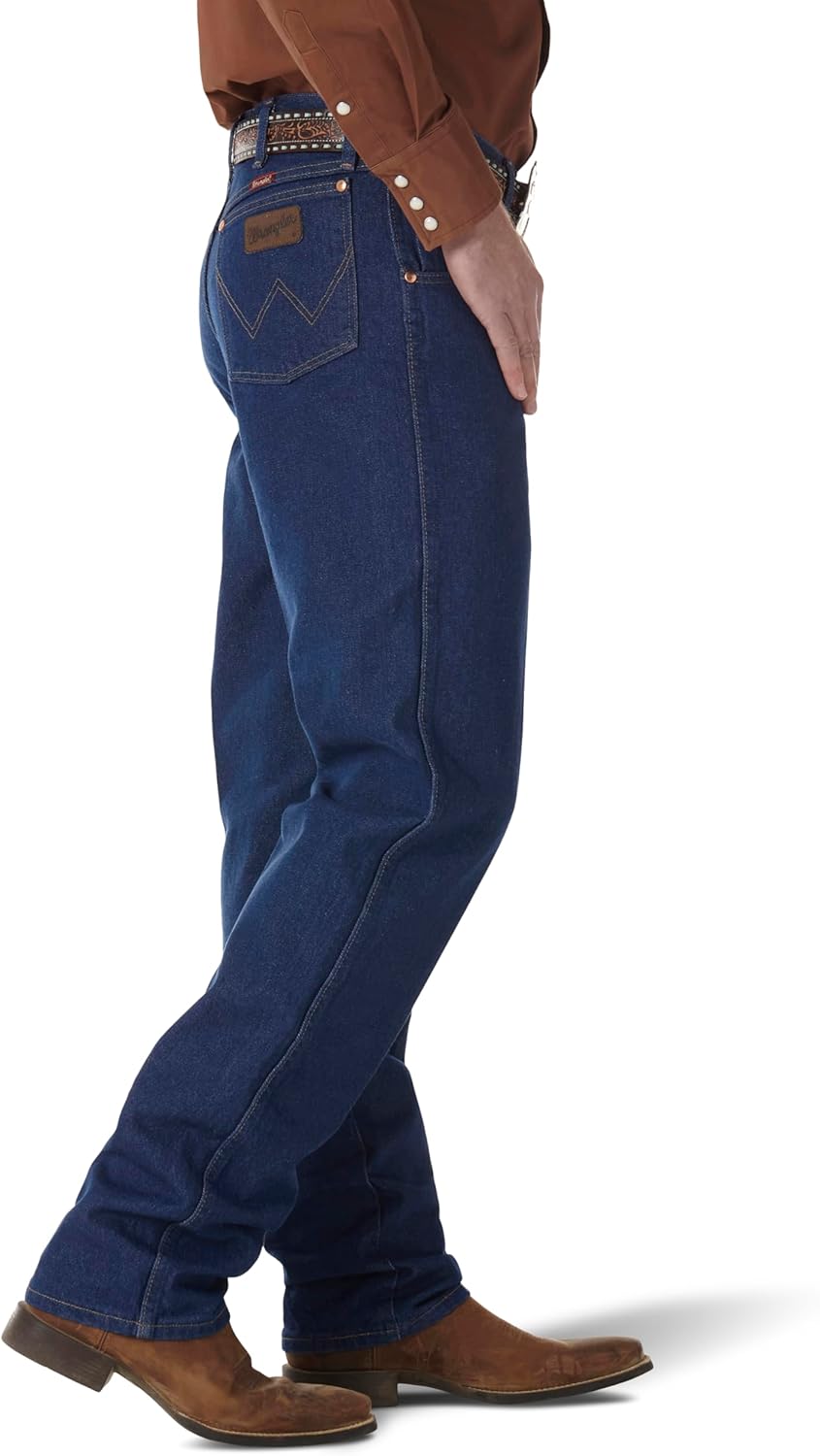 Wrangler Cowboy Cut Relaxed Fit Jeans - Image 3