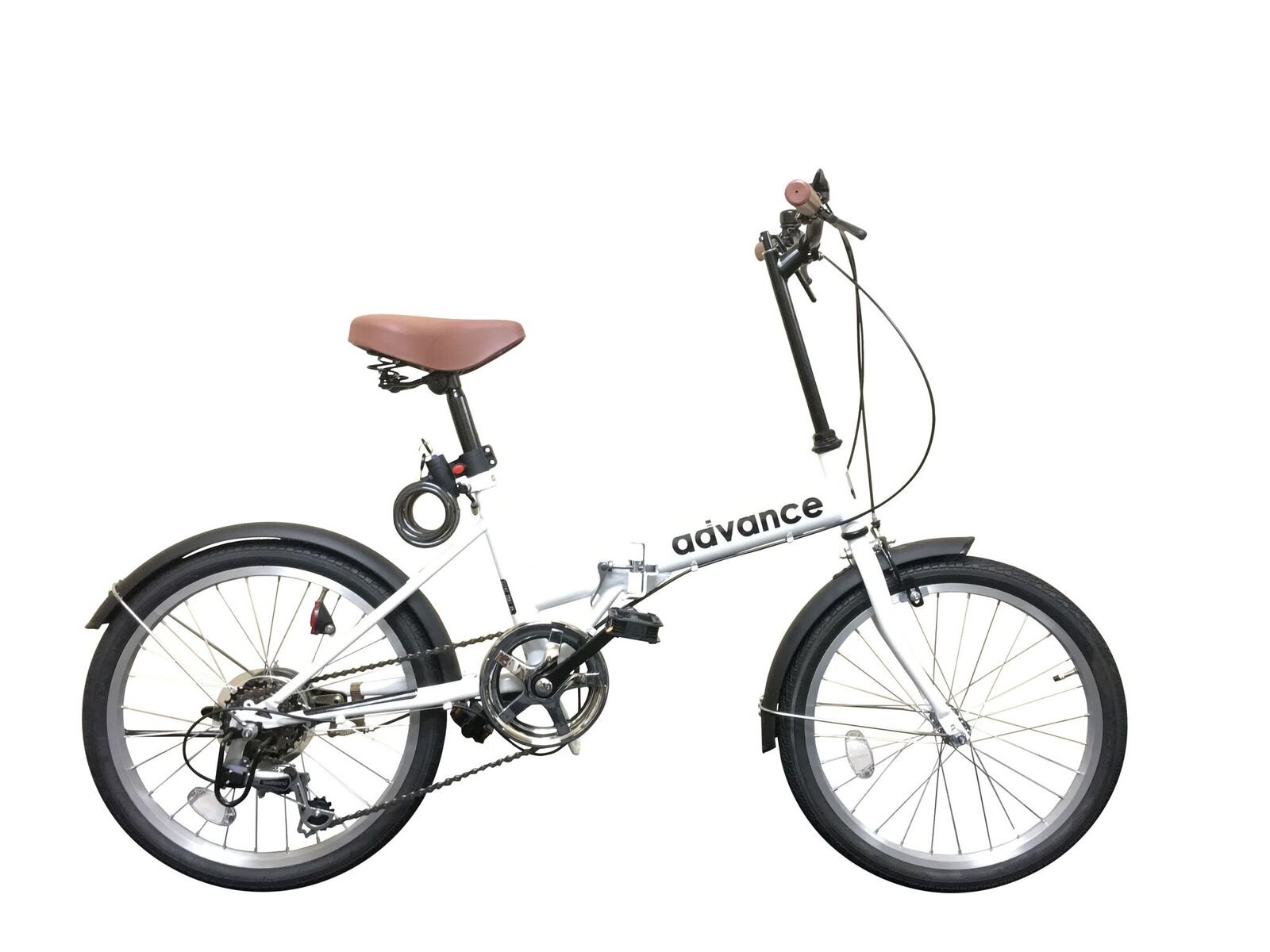 Amazon | advance 折りたたみ自転車 20インチ ○ad-A (ブラック 