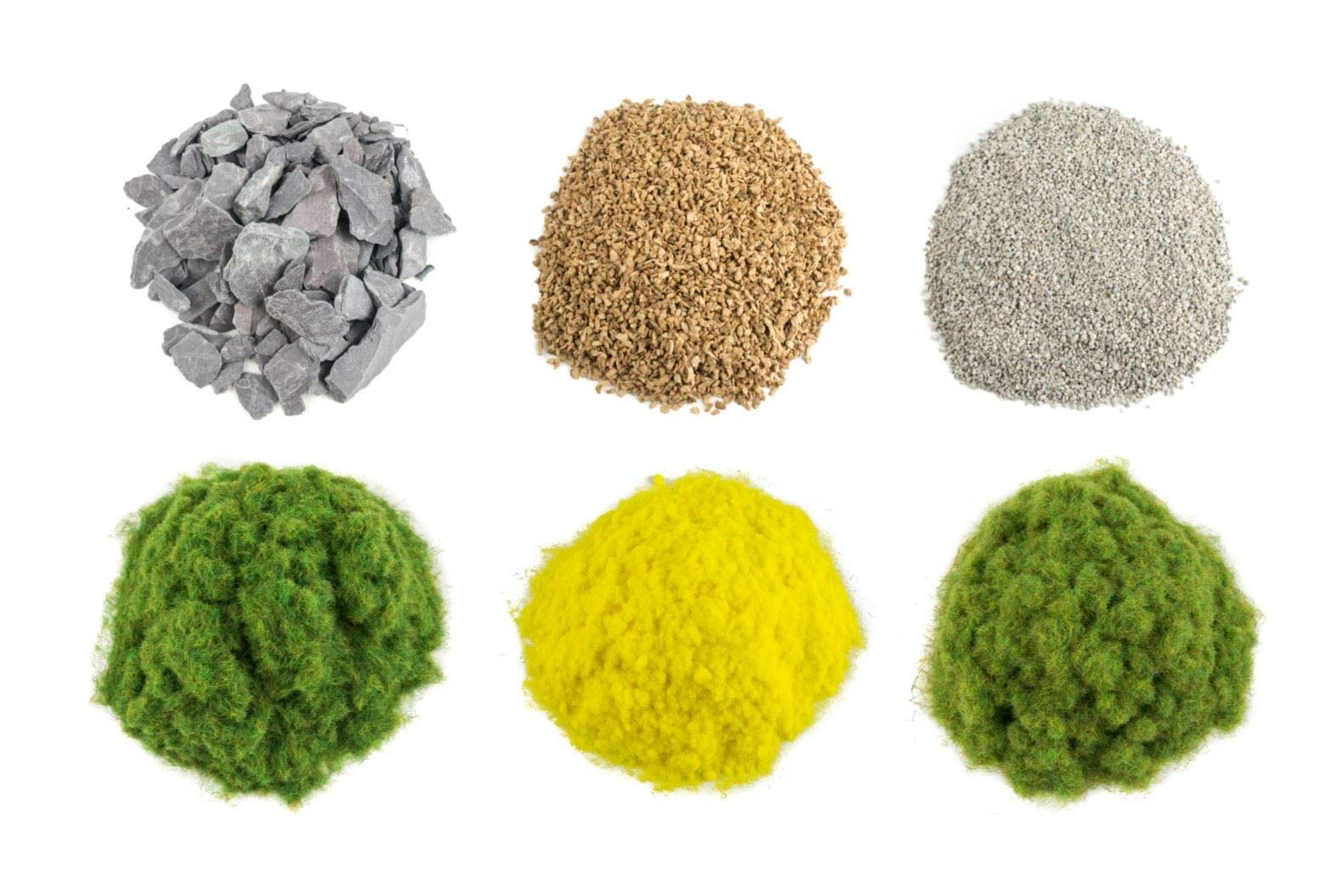 War World Gaming Rocky Alpine Miniature Basing Kit – Wargame Themed Tabletop Layout Terrain Scenery Landscape Model Modelling Figure Diorama Display Material