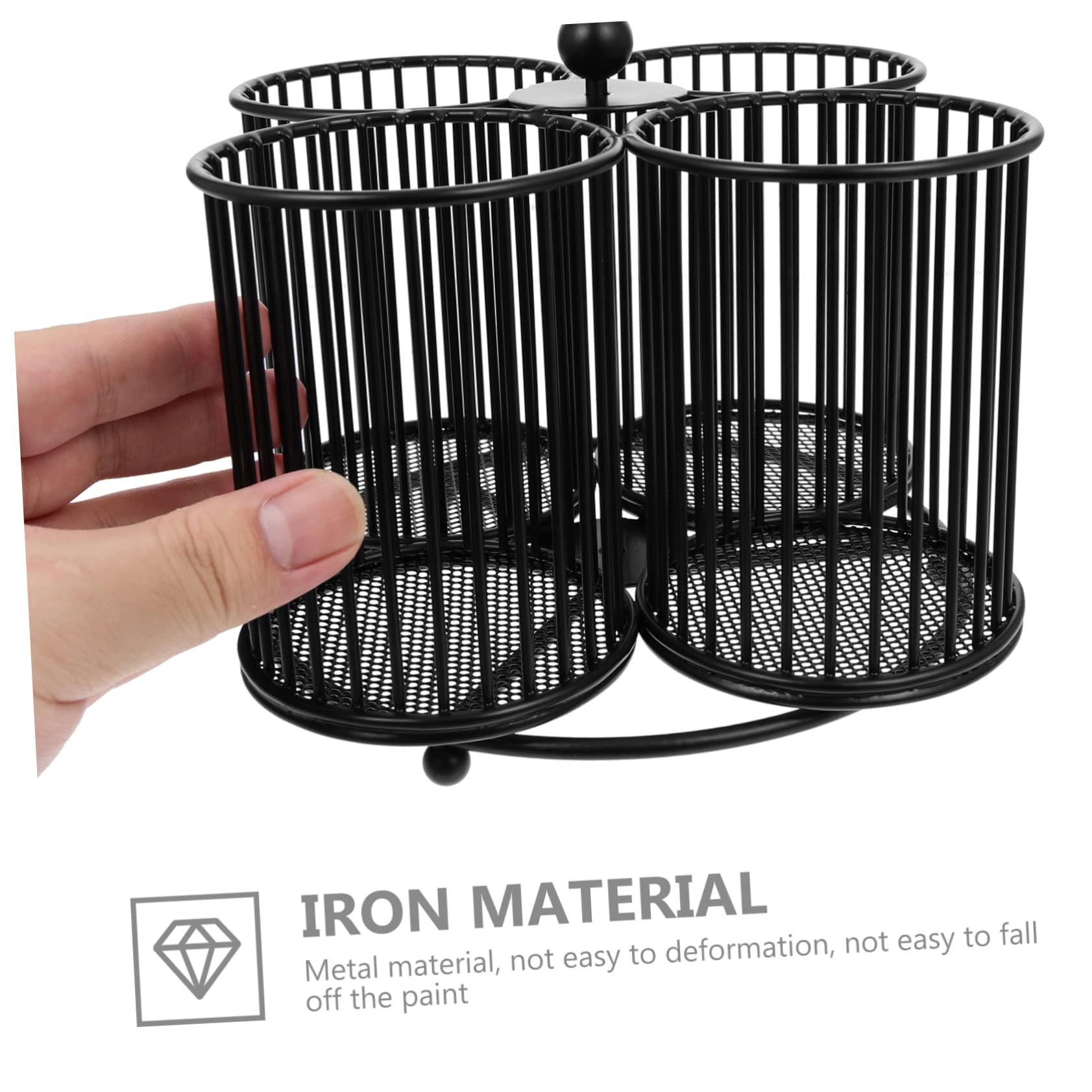 DOITOOL Drehbarer Stiftehalter Aus Hochwertigem Material Als Stiftebecher Und Organizer Für Schreibtisch Büro Und Zuhause Platz Für Stifte Anspitzer Und Make-up-pinsel Praktisch Und Langle