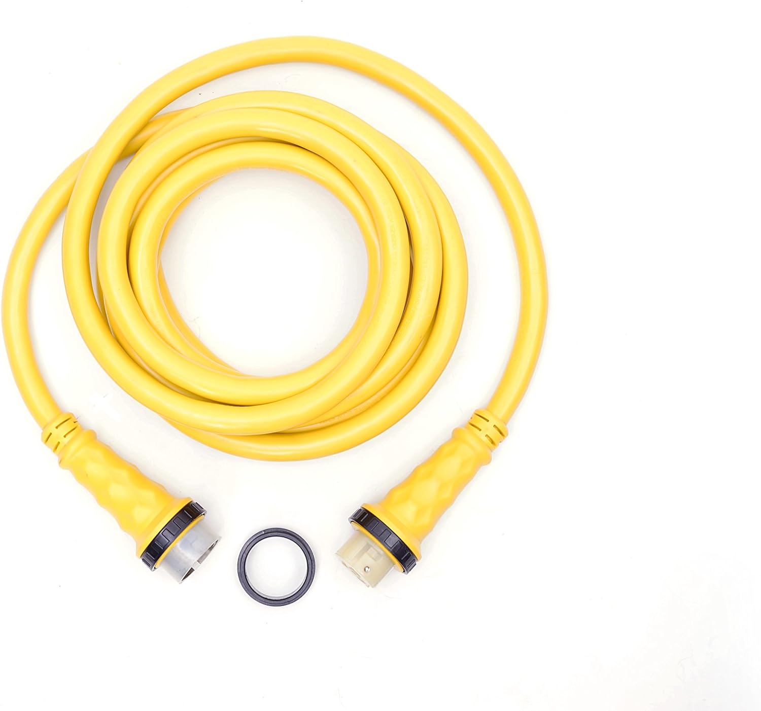 AMP UP Marine & RV Cords 125/250v 50 amp x 25' Marine Shore Power Boat Extension Cord, 25 ft - 21512 : Sports & Outdoors