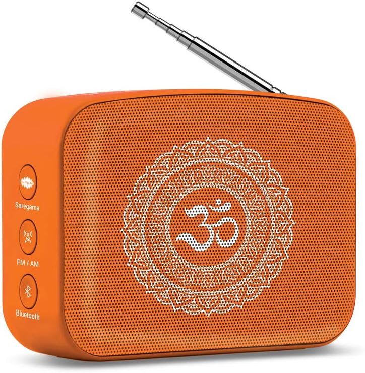 Saregama Mini Bhakti Bluetooth Speaker (Orange)