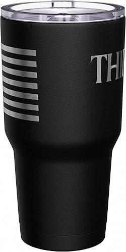 Vista 495 de We The People Holsters - Vaso térmico de 30 onzas, Únete o Muere, Negro