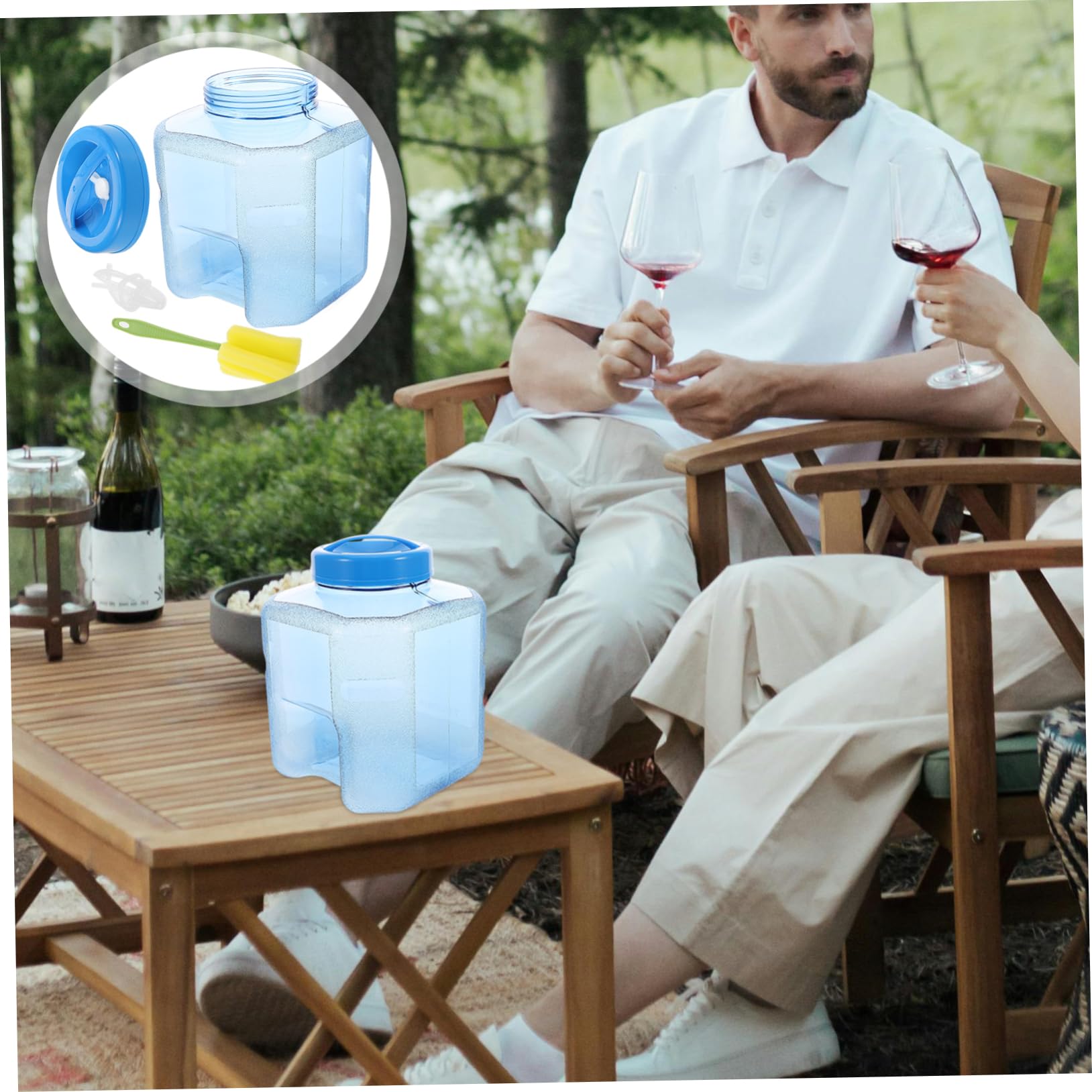 Wasserspeichereimer Für Camping Outdoor Flüssigkeitsbehälter Trinkwasserkrug Tragbar Für Haushalt Und Auto Wasseraufbewahrung Vorratsbehälter