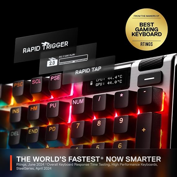 SteelSeries Apex Pro Gen 3 Gaming Keyboard - UK