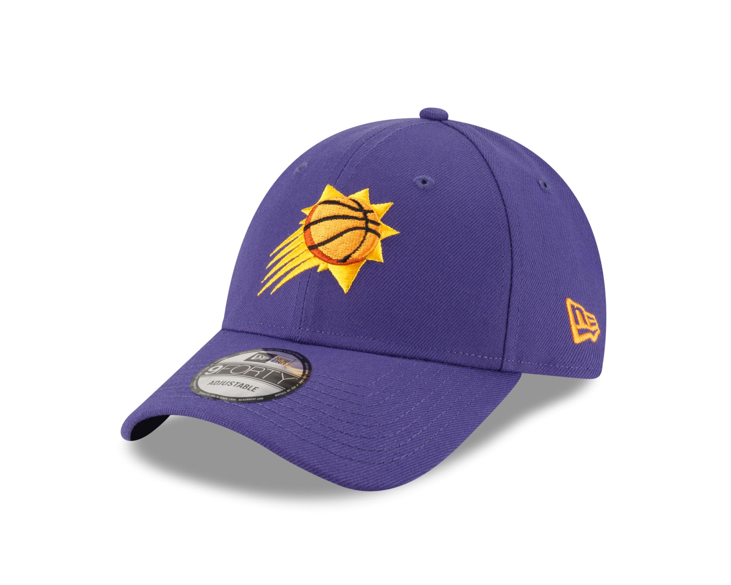 New Era Unisex Purple Hats & Caps, One Size, Phoenix Suns Curvy Visor Hat
