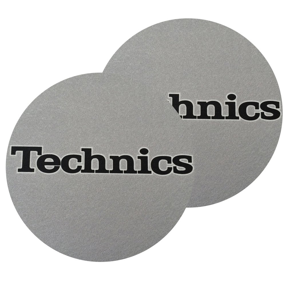Slipmat della Factory Technics Argento Slipmat, 2 pezzi