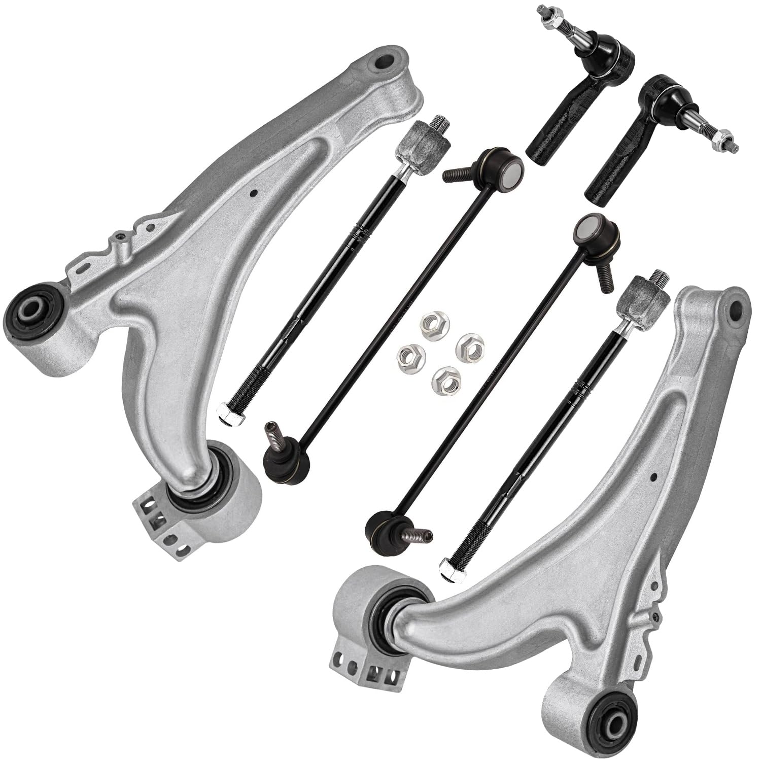 Detroit Axle - 8pc Front End Suspension Kit for 2011-2016 Buick LaCrosse
