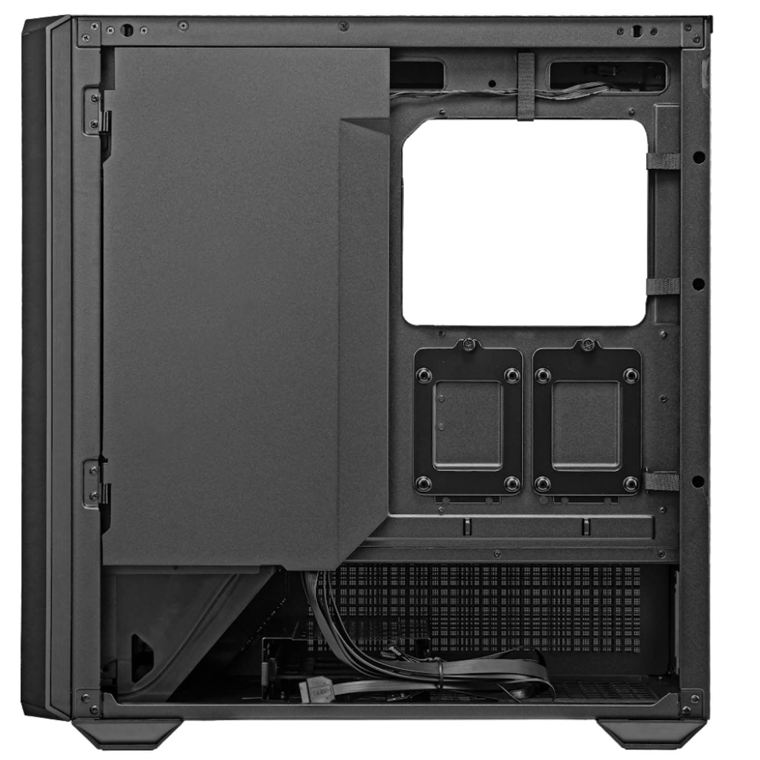 Cougar Gaming Mx600 Rgb - Full Tower - Pc - Schwarz - Atx - Ceb - Eatx - Micro Atx - MinI-Itx - Gaming - Blau - Gr?n - Rot (cgR-57c9B-Rgb) | 3 ventiladores ARGB, frontal de malla, alto flujo de aire, USB C y cristal templado
