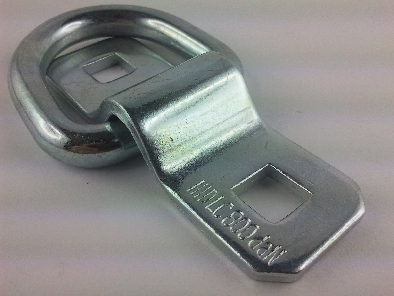Zweiloch-Planenhaken | Breite 20 Mm | Länge 63 Mm | Lochabstand 20 Mm