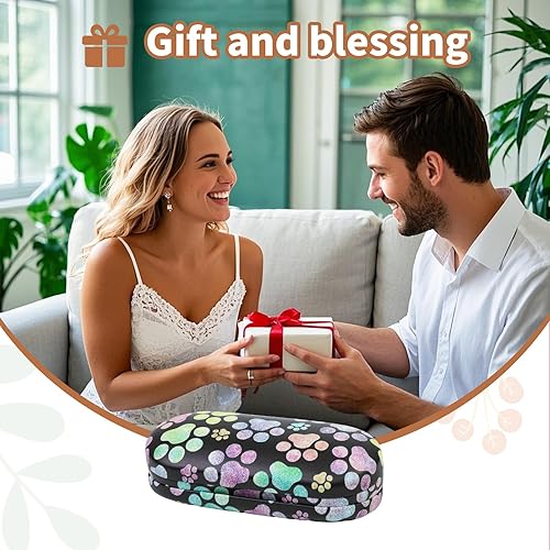 Miniatura 7 de Estuche 2 en 1 para lentes de contacto y estuche para lentes de contacto para mujeres, hombres, niños, carcasa rígida de doble cara, soporte de