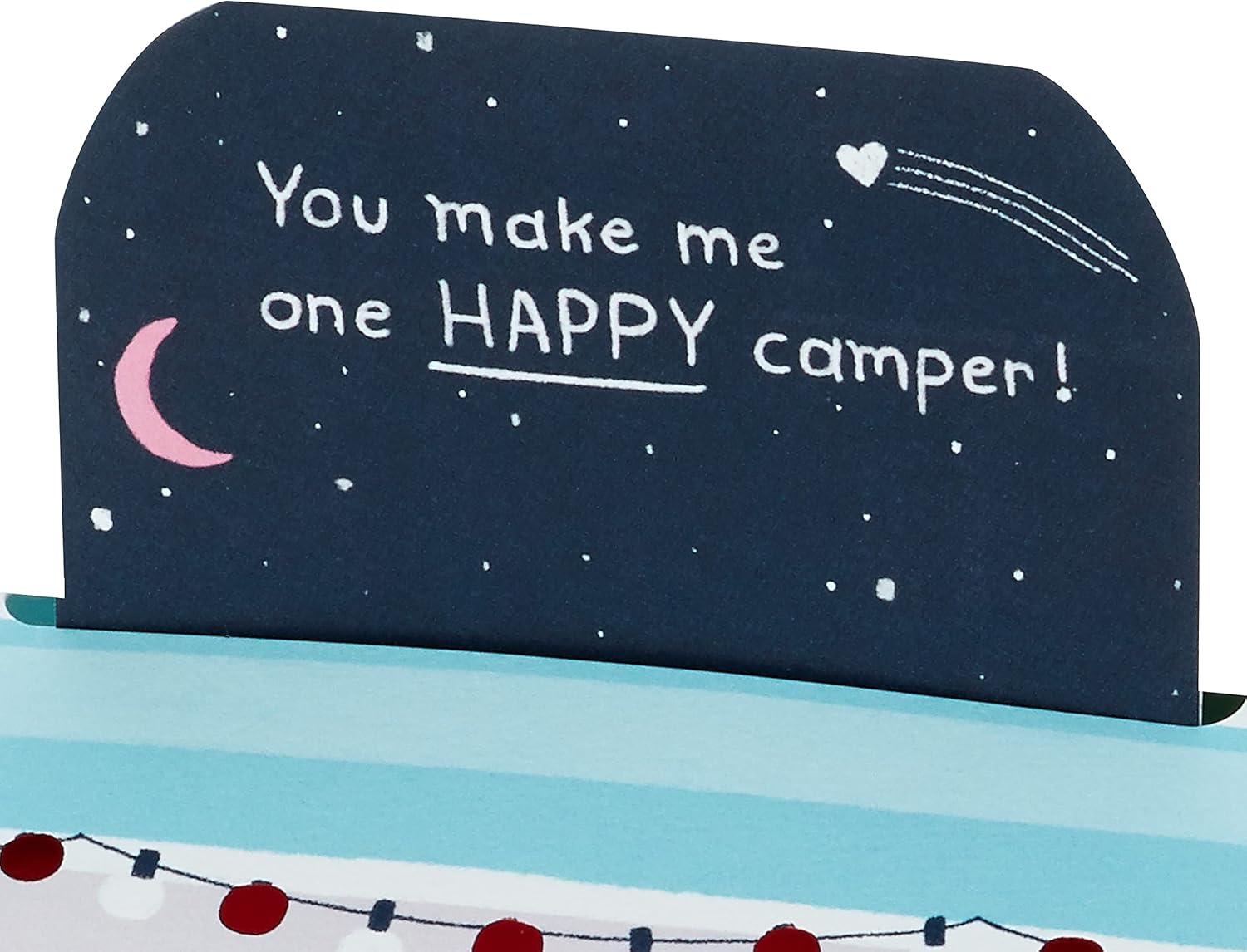 Hallmark Pop Up Card for Husband, Wife, Boyfriend, Girlfriend (Retro RV Camper) for Anniversary, Romantic Birthday, Love, Valentine's Day - Image 5