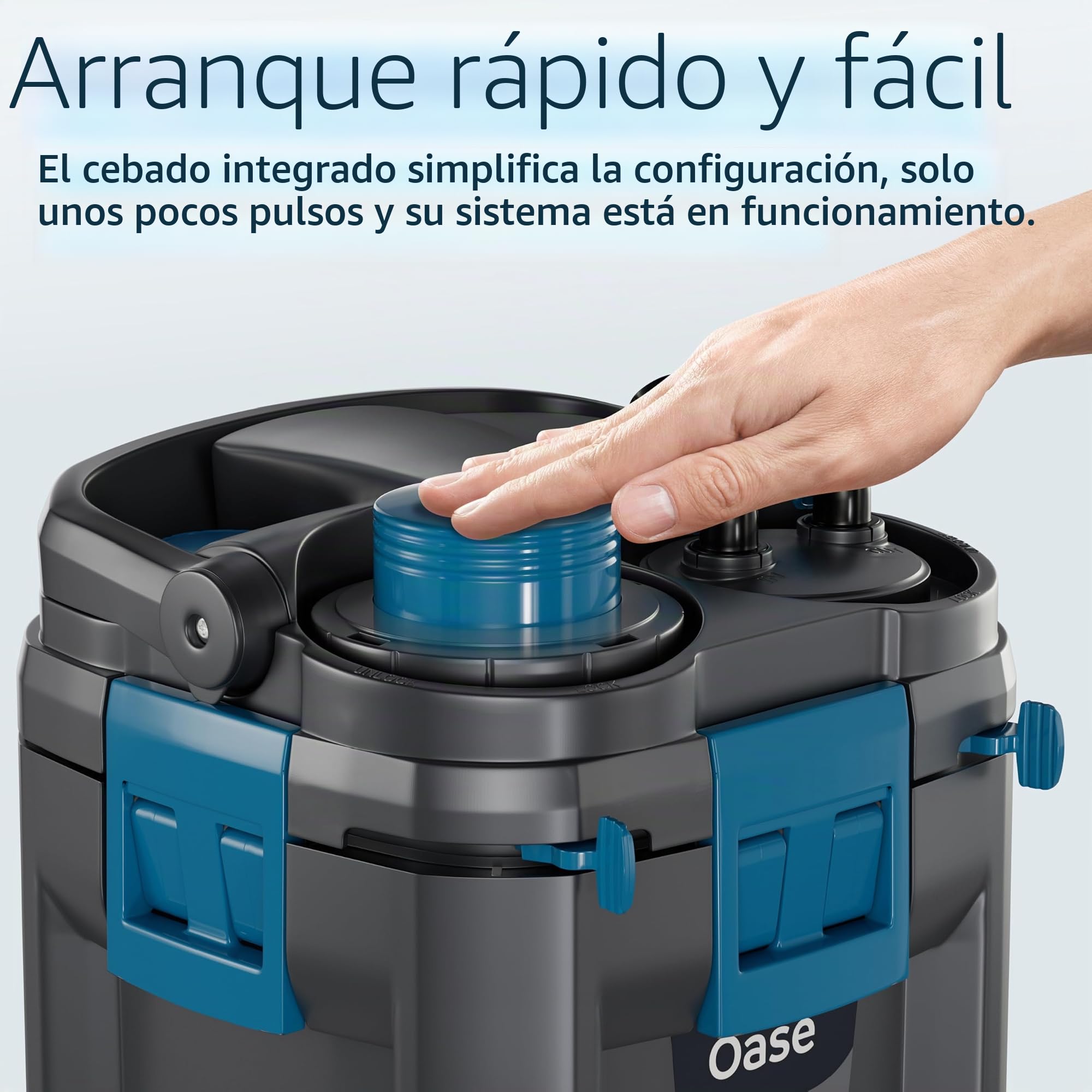 OASE BioMaster 2 250 - Filtro de recipiente para acuarios, filtro externo para acuario con prefiltro EasyClean, rendimiento silencioso, agua dulce y salada, hasta 70 galones