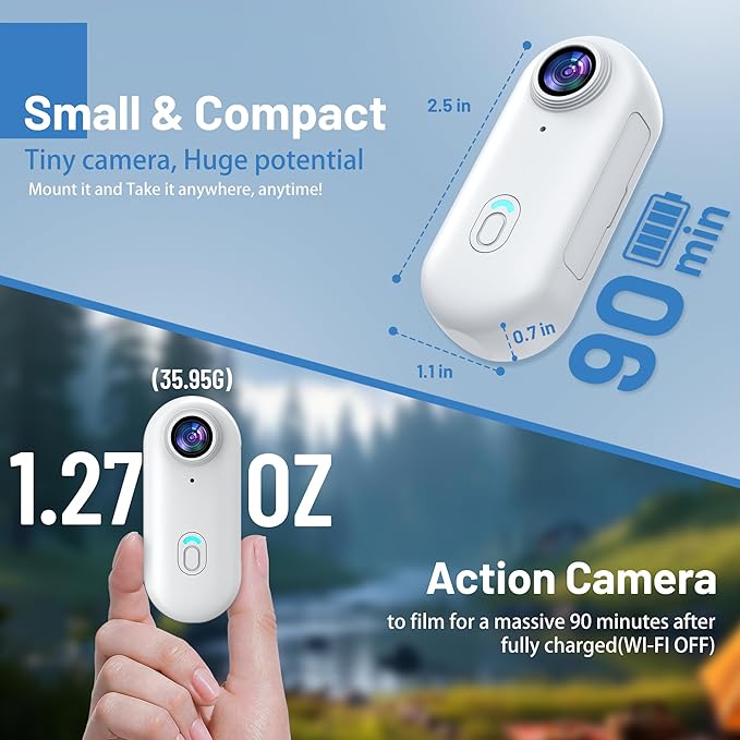 Intepoll TO 3S Cámara de Acción 4K WiFi miniatura 2