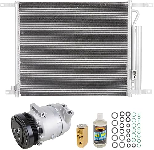 Kit de AC con compresor de CA condensador y secador para Chevy Aveo y Pontiac G3 2009 2010 2011 - BuyAutoParts 60-80536R6 Nuevo
