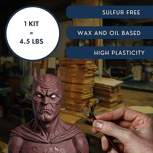 Miniatura 2 de Monster Clay Grado Premium Modeling Clay 5lb