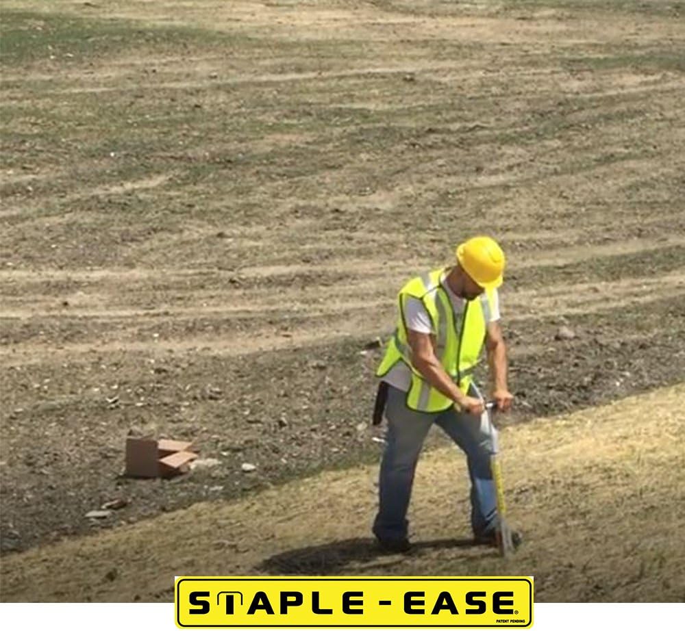 Staple Pro Driver – Professional Tool for Installing Erosion Control, Sod & Landscape Staples – Works with Standard 11-Gauge 4"–6" Ground Staples – Contractor Grade Staple Driver
