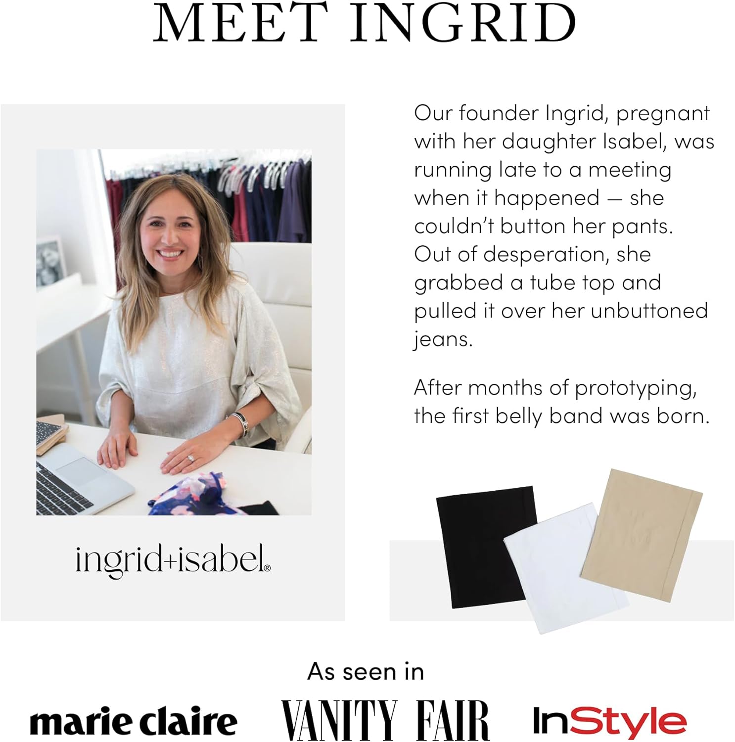 Ingrid & Isabel | Basics Postpartum Active Shorts | Tummy Control Shorts for Women - Image 8