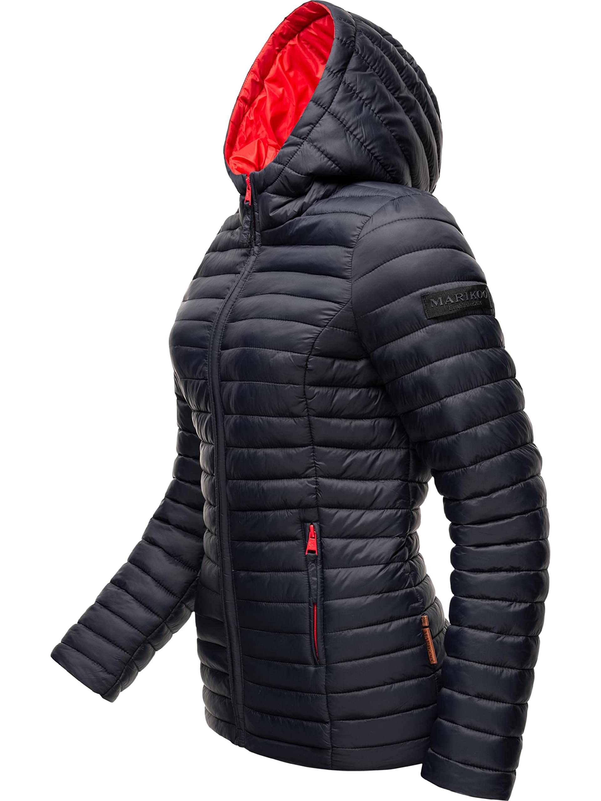 MARIKOO Giacca da donna leggera trapuntata con cappuccio Asraa XS-3XL