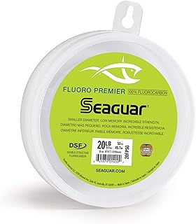 Seaguar Fluoro Premier 50-Yards Fluorocarbon Leader (40-Pounds)